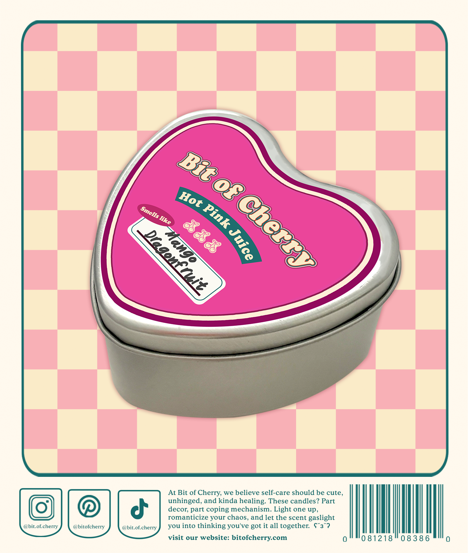 Hot Pink Juice | Mango Dragonfruit 4.2 oz