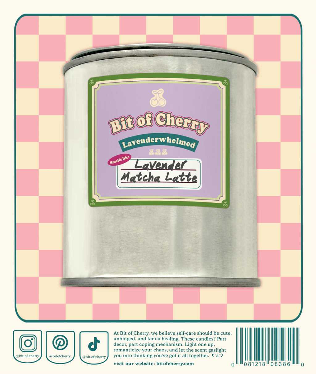 Lavenderwhelmed | Lavender Matcha Latte 11.3 oz
