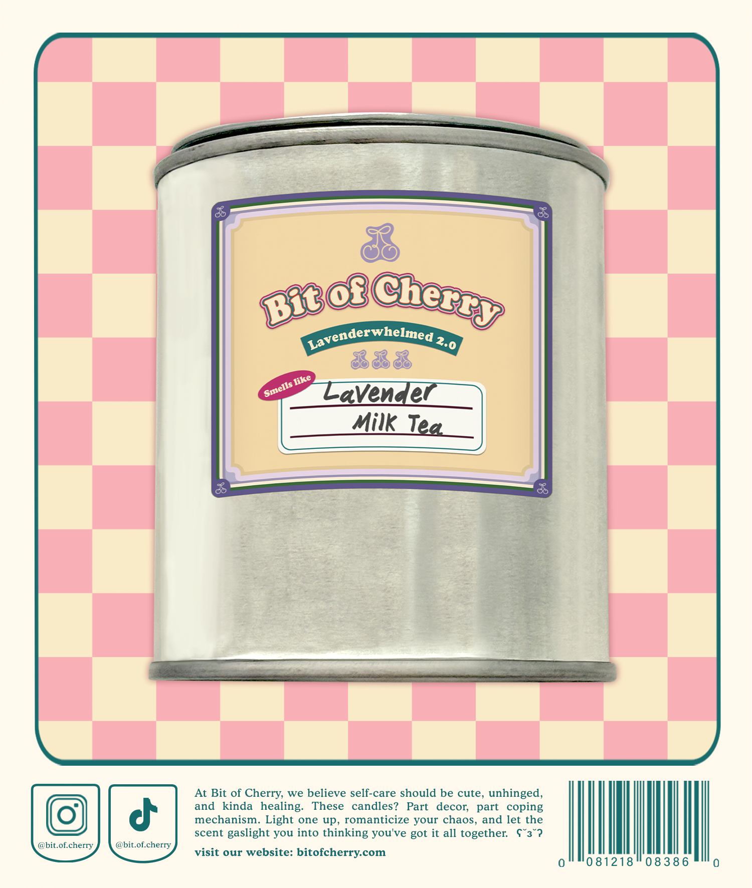 Lavenderwhelmed 2.0 | Lavender Milk Tea 11.3 oz