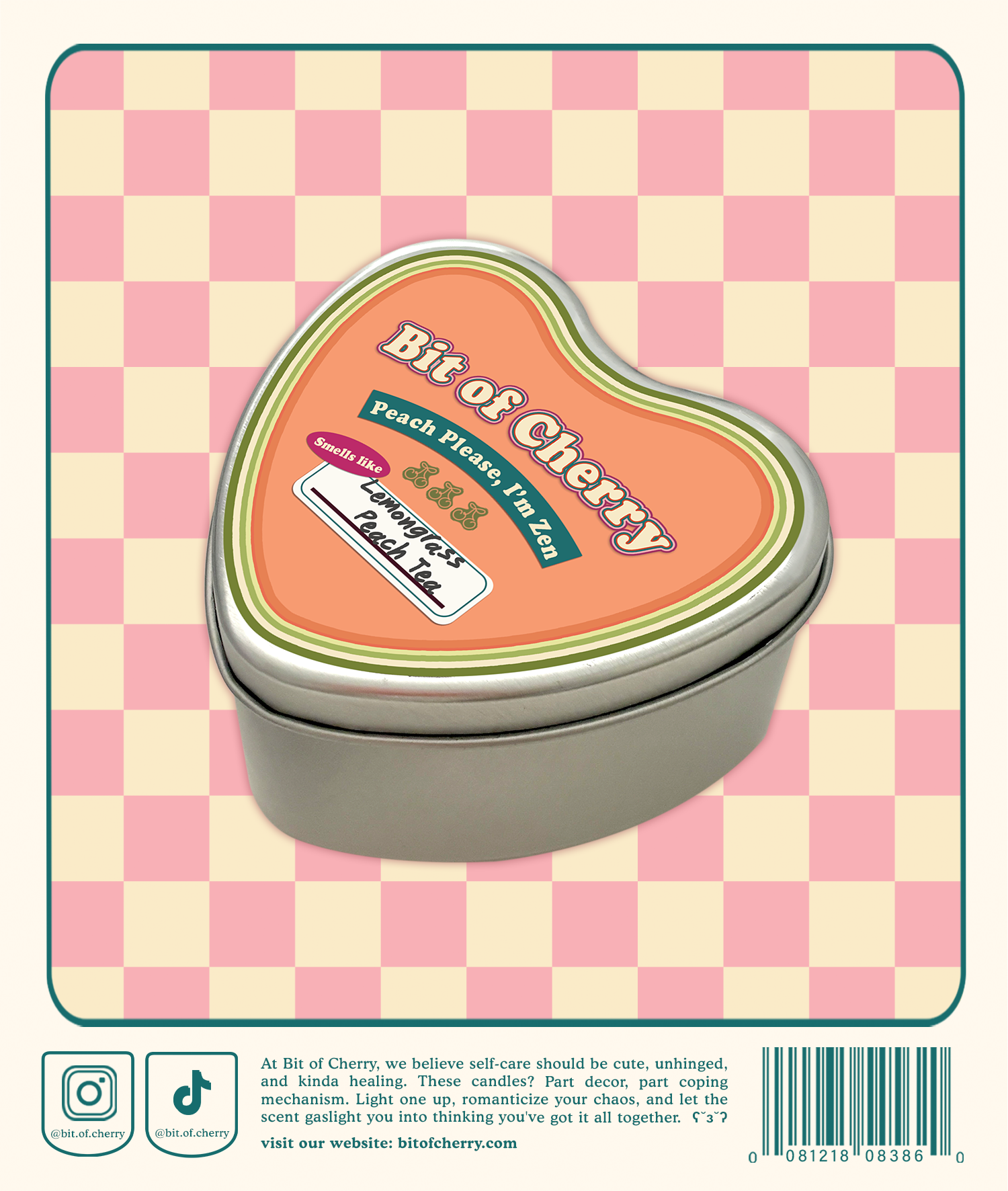 Peach Please, I'm Zen | Lemongrass Peach Tea 4.2 oz