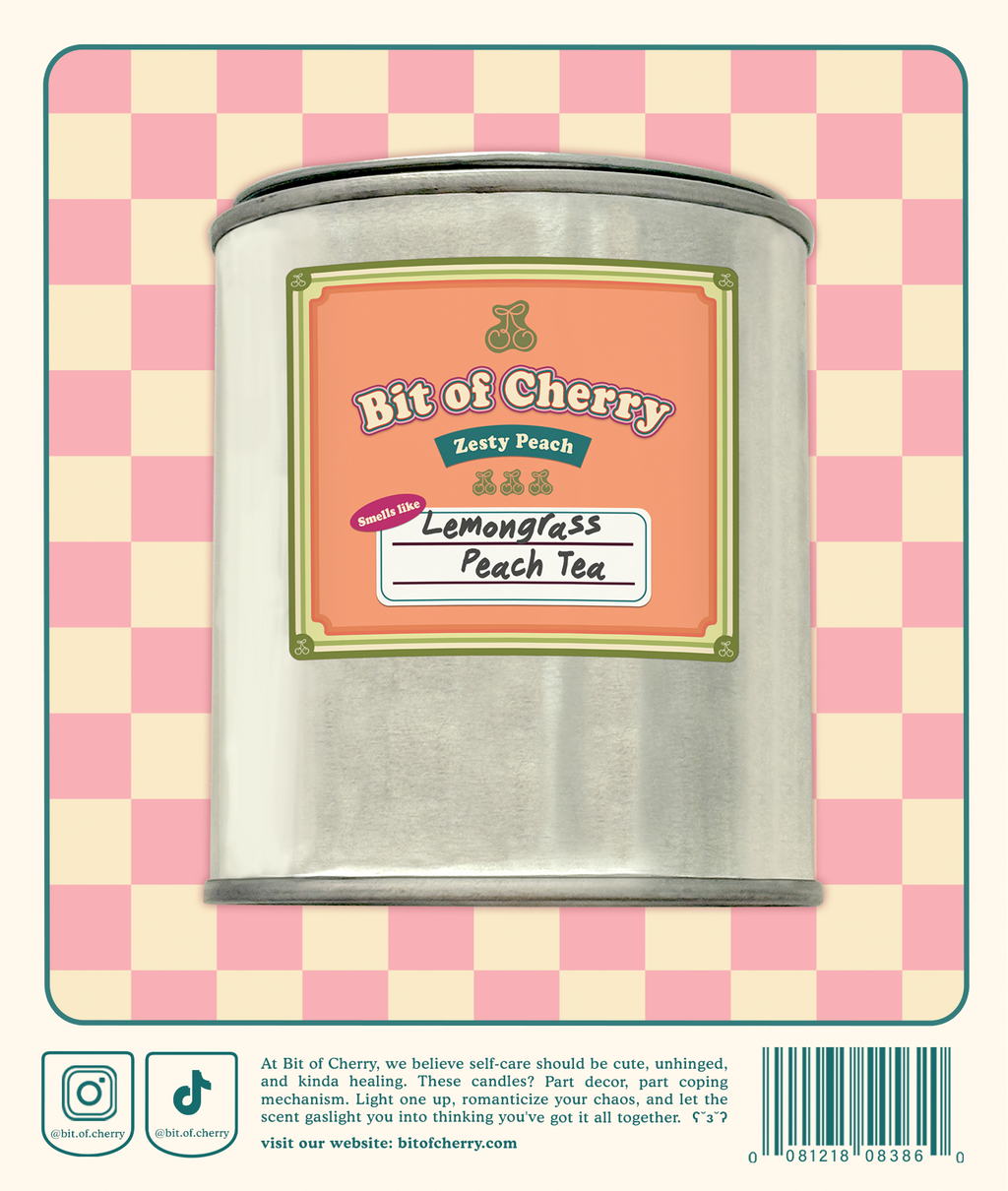 Zesty Peach | Lemongrass Peach Tea 11.3 oz