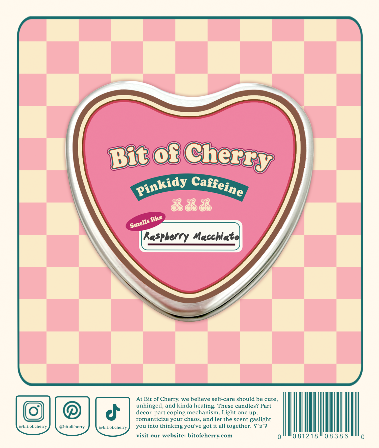 Pinkidy Caffeine | Raspberry Macchiato 4.2 oz