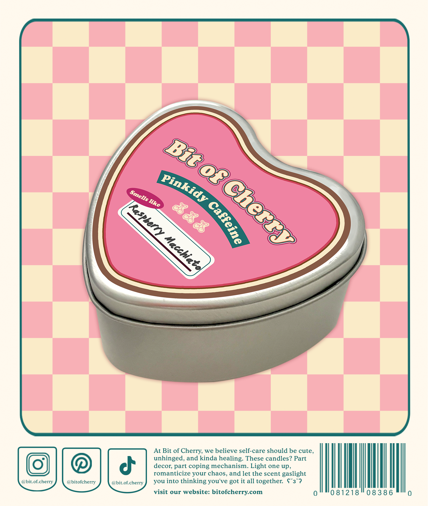 Pinkidy Caffeine | Raspberry Macchiato 4.2 oz