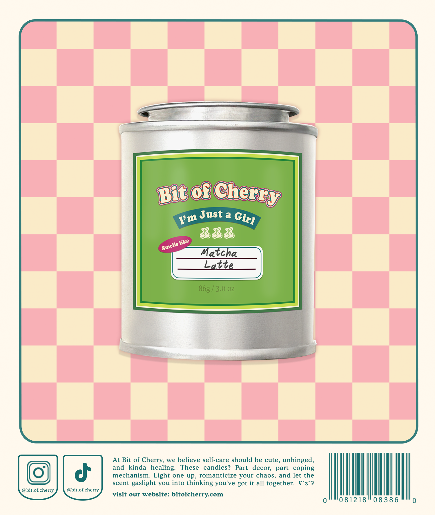 I'm Just a Girl | Matcha Latte 3.0 oz