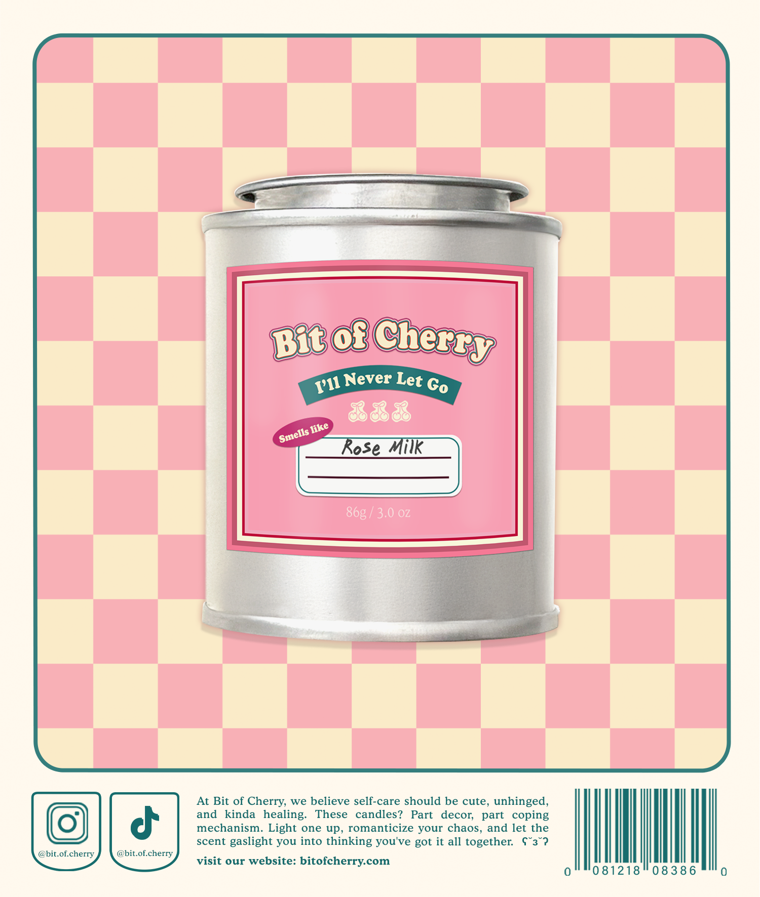 I'll Never Let Go | Rose Milk 3.0 oz