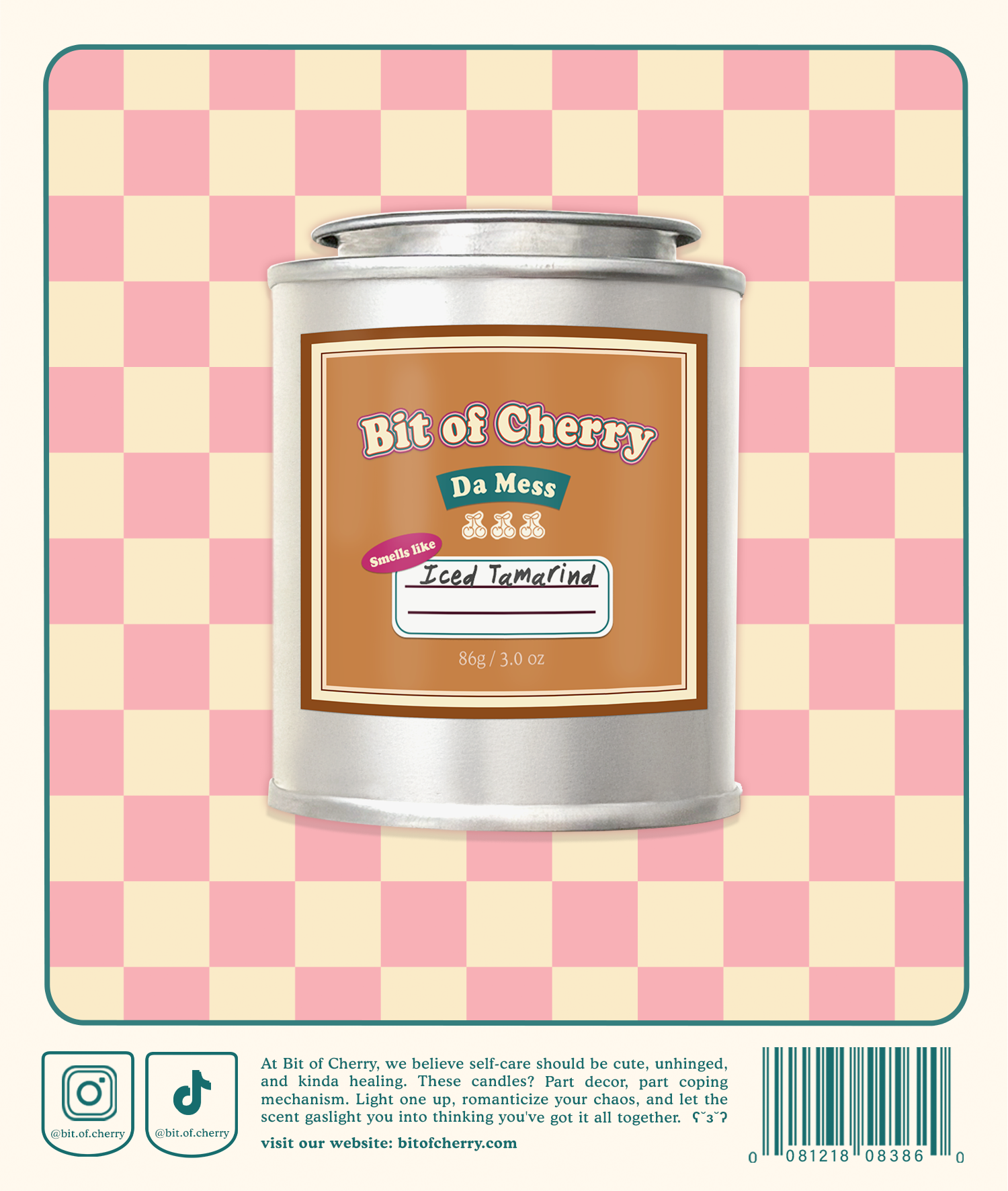 Da Mess | Vietnamese Iced Tamarind 3.0  oz