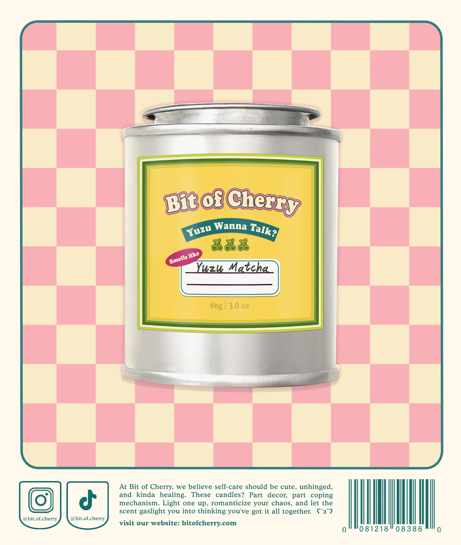 Yuzu Wanna Talk? | Yuzu Matcha 3.0 oz