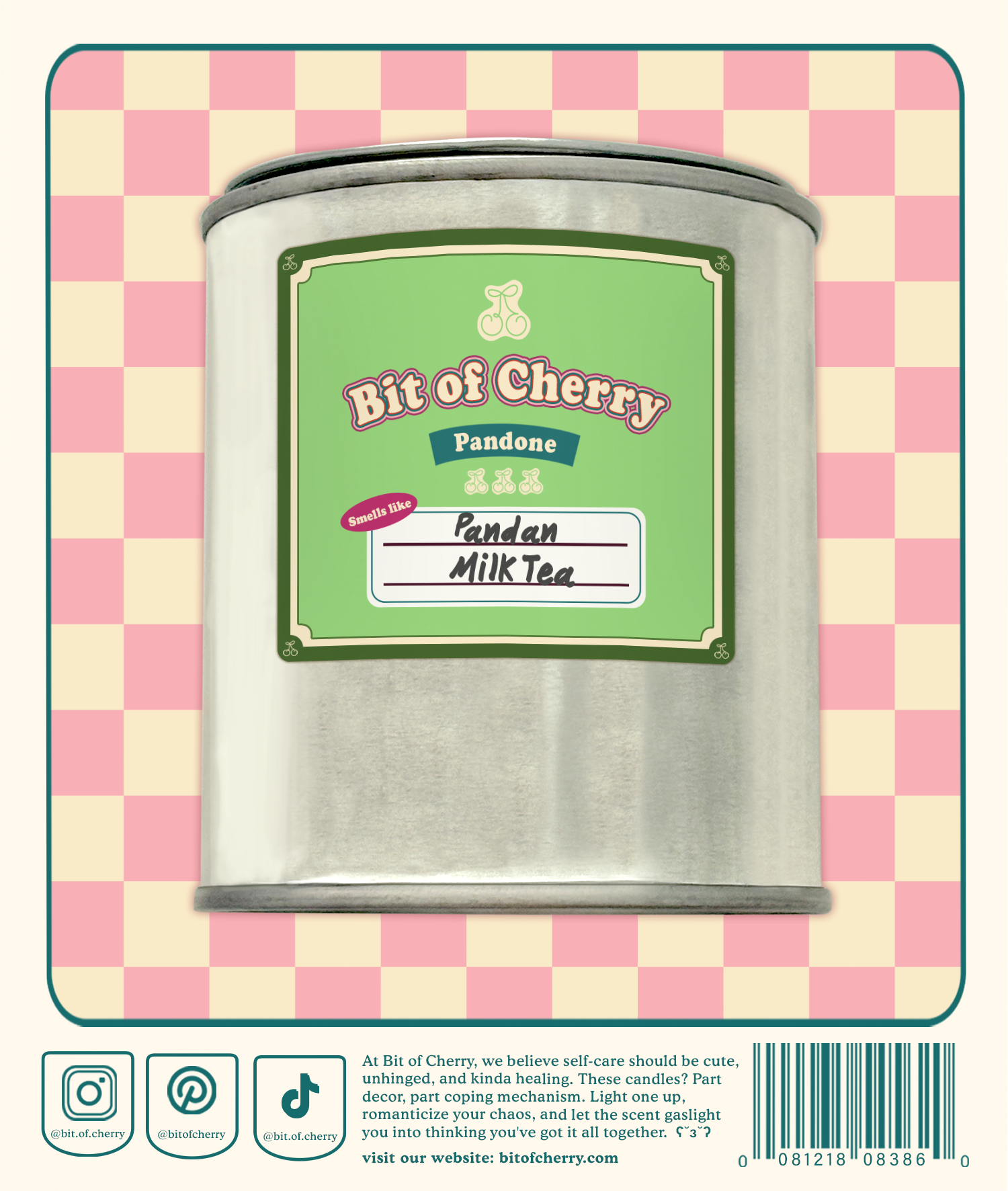 Pandone | Pandan Milk Tea 11.3 oz