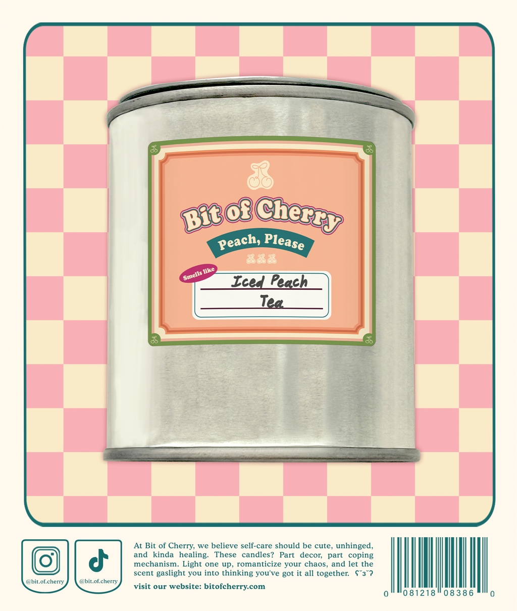 Peach, Please | Iced Peach Tea 11.3 oz
