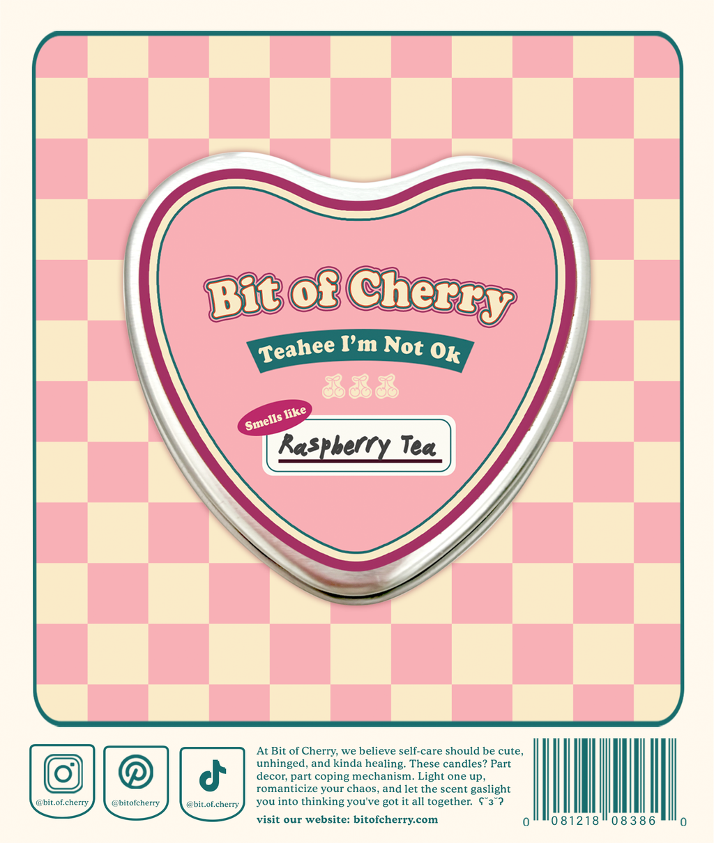 Teahee I'm Not Ok | Raspberry Tea 4.2oz