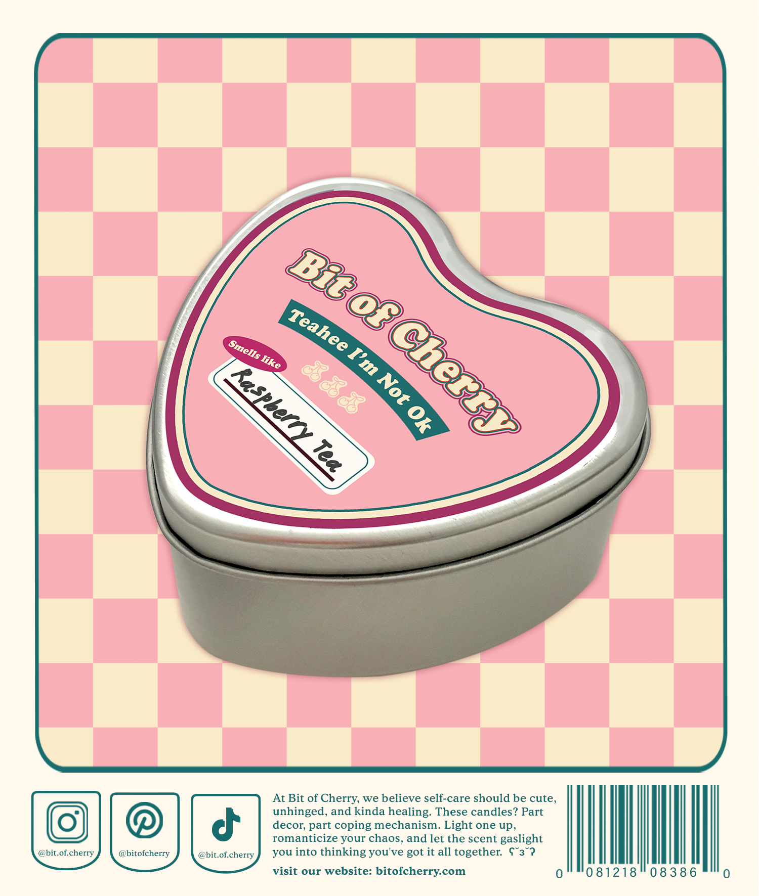 Teahee I'm Not Ok | Raspberry Tea 4.2oz