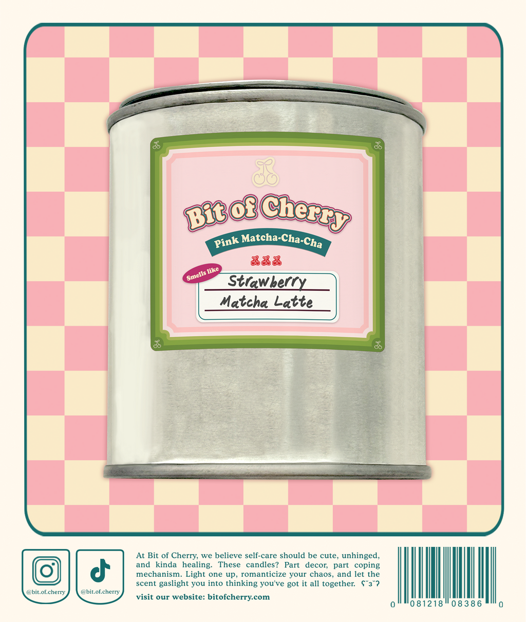 Pink Matcha-cha-cha | Strawberry Matcha 11.3 oz