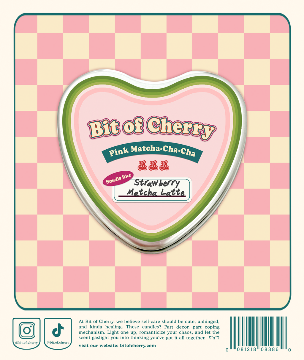 Pink Matcha-cha-cha | Strawberry Matcha 4.2 oz