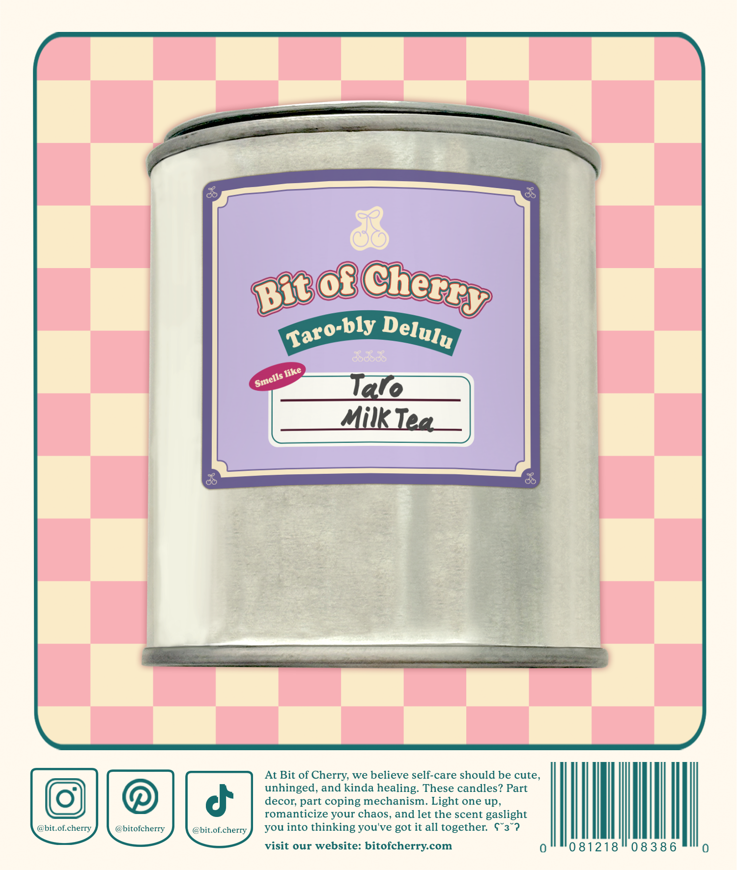 Tarobly Delulu | Taro Milk Tea 11.3 oz