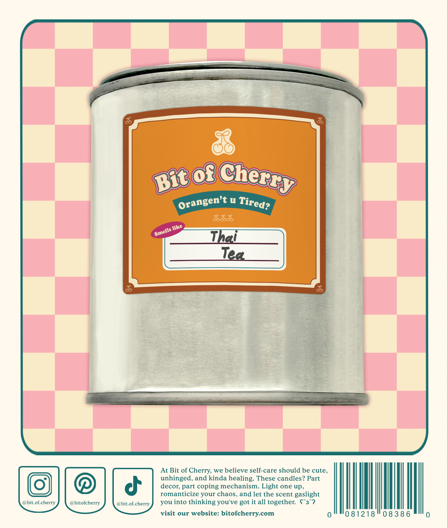 Orangen't U Tired? | Thai Tea 11.3 oz